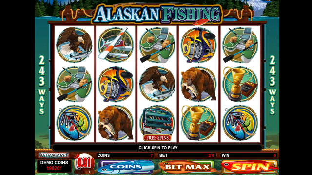 Игровой интерфейс Alaskan Fishing 3